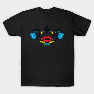 Dia De Los Muertos Sugar Skull Mask Isabella T-Shirt